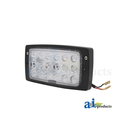 A & I Products Work Lamp, LED, Flood / Spot Combo, Rectangle 7" x5" x4" A-WL6280